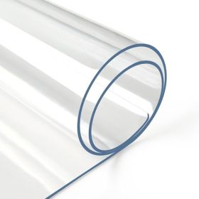 Clear Table Protector Mat -1.5mm Thickness Waterproof Heavy Duty PVC Table Cover For Dining Room Table (Option: 1.5mm-24x54inches)